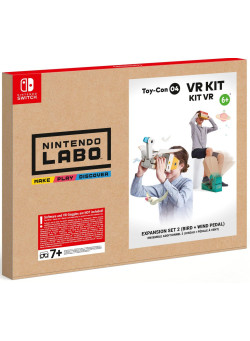 Nintendo Labo: набор VR дополнительный набор 2 (птица + ветропедаль) (Nintendo Switch)